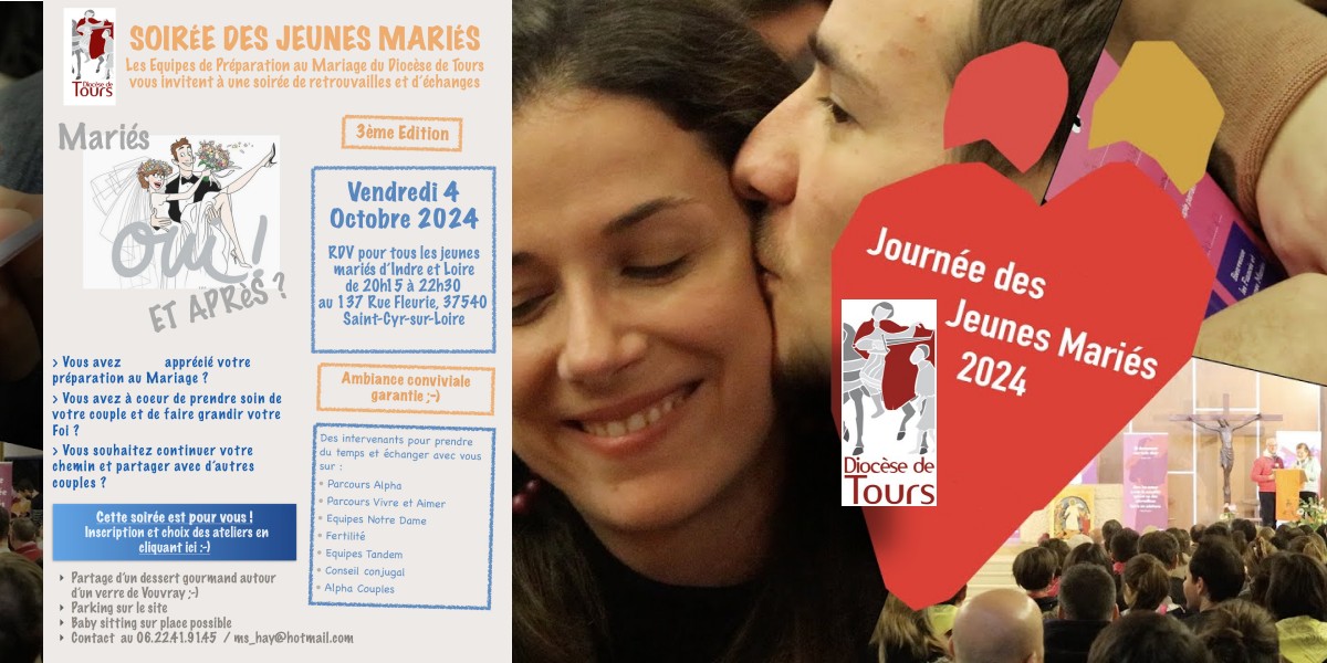 Soirée des jeunes mariés - 3ème édition - 4 octobre 2024