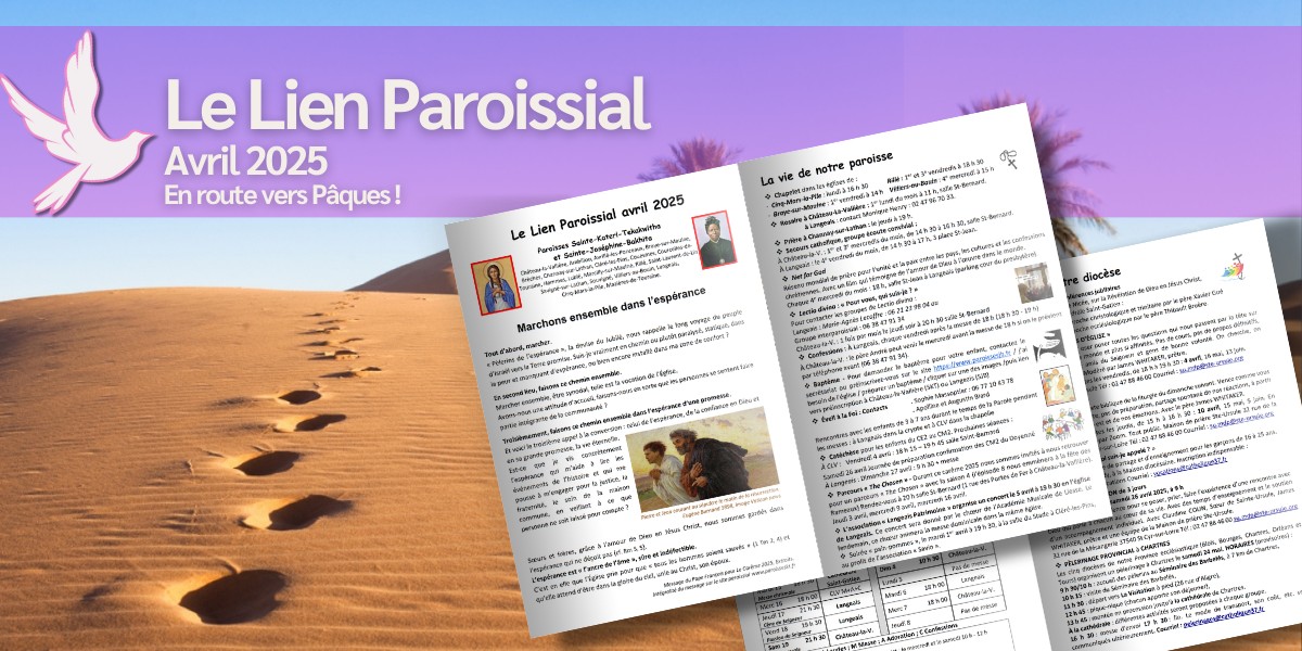 Le lien paroissial - avril 2025