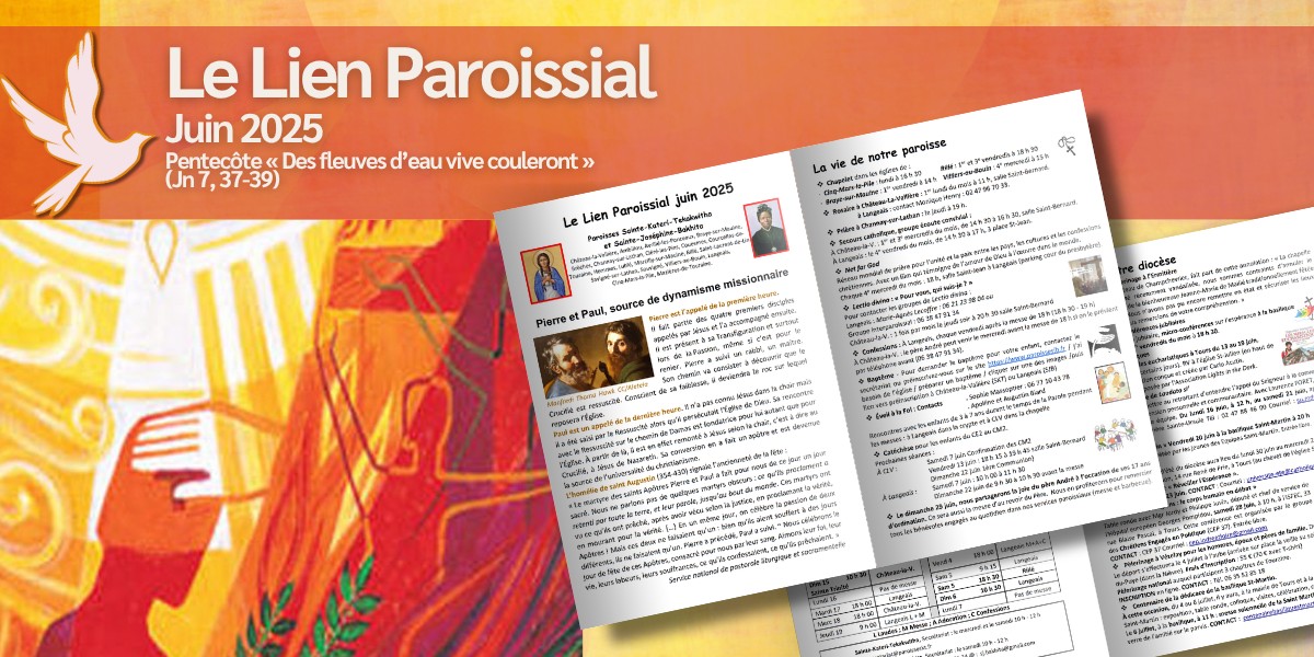 Le lien paroissial - juin 2025
