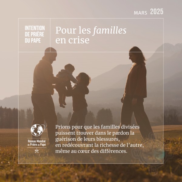 Pour les familles en crise - mars 2025