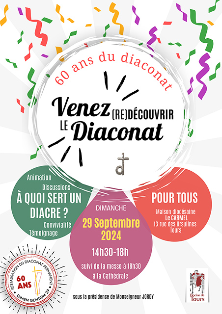 60e anniversaire du rétablissement du diaconat permanent