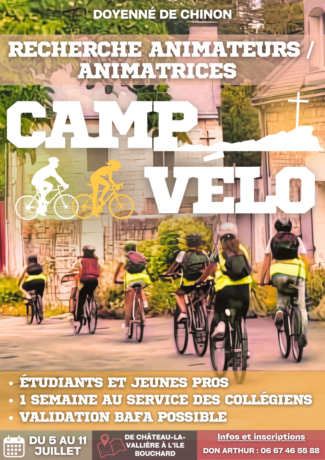 Camp Vélo - collégiens - lycéens
