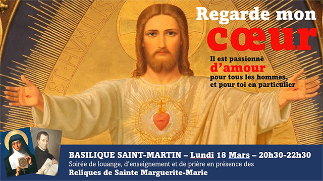 350e anniversaire des apparitions du Sacré Coeur